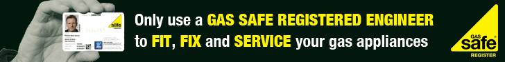 Gas Safe Register banner